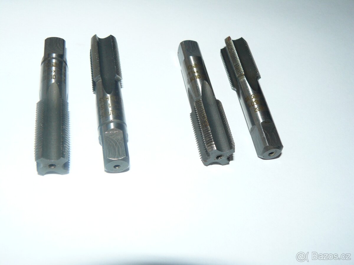 ZÁVITNÍK ruční sadový M14x1 III, I - HSS (NAREX, ČR) NOVÝ - 6