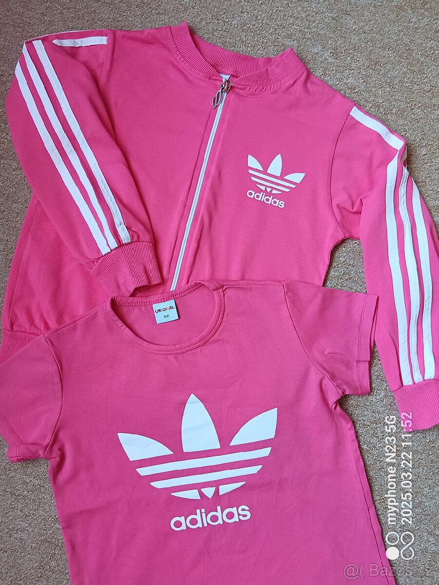 Mikina a tričko zn."ADIDAS" vel."134-140" - 6