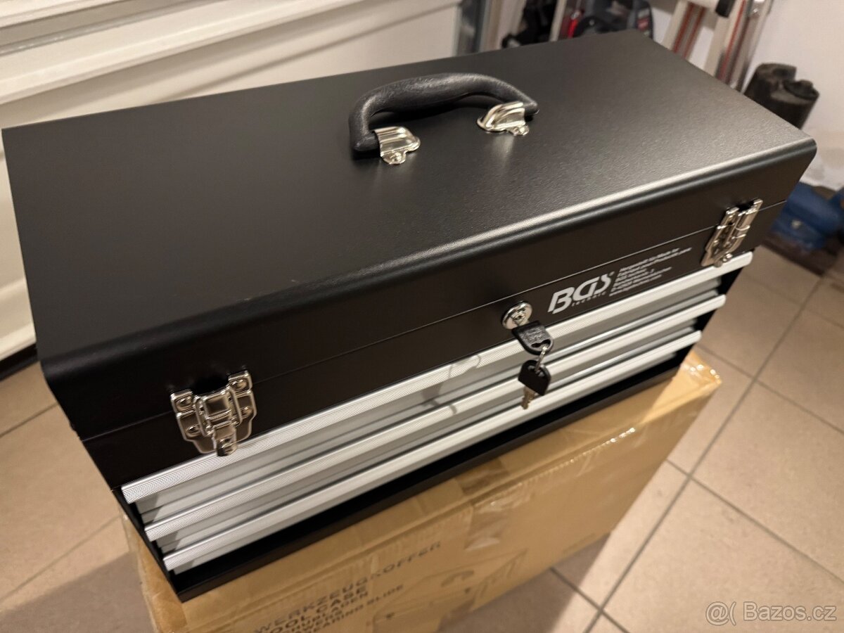 BGS Technic dílenský kovový kufr – nový, nepoužitý - 6