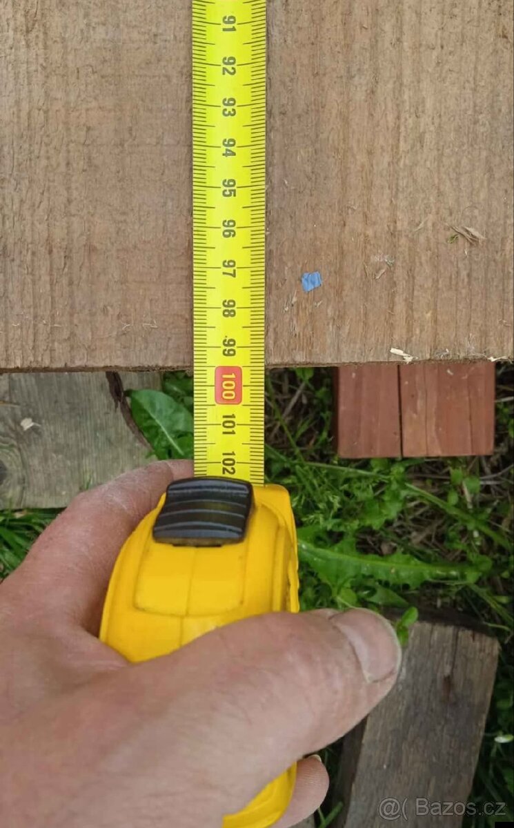 Schodové nášlapy borovice (100x20x5) 20ks - 6