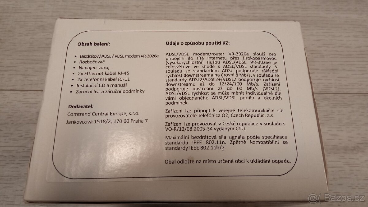 Modem VDSL Comtrend VR-3026e - 6