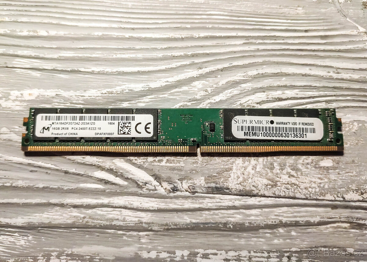 Micron DDR4 paměť 16 GB Supermicro ram memory - 6