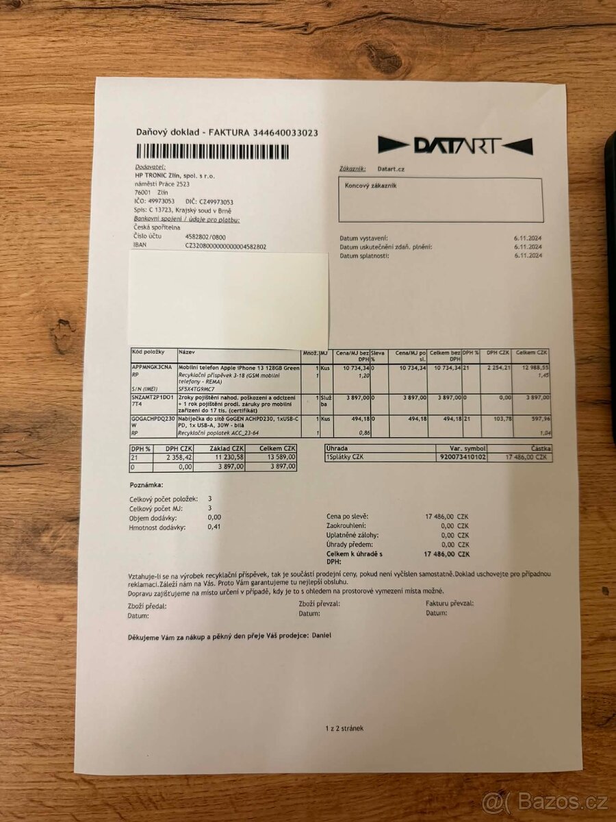 Apple iPhone 13 128Gb Záruka top - 6