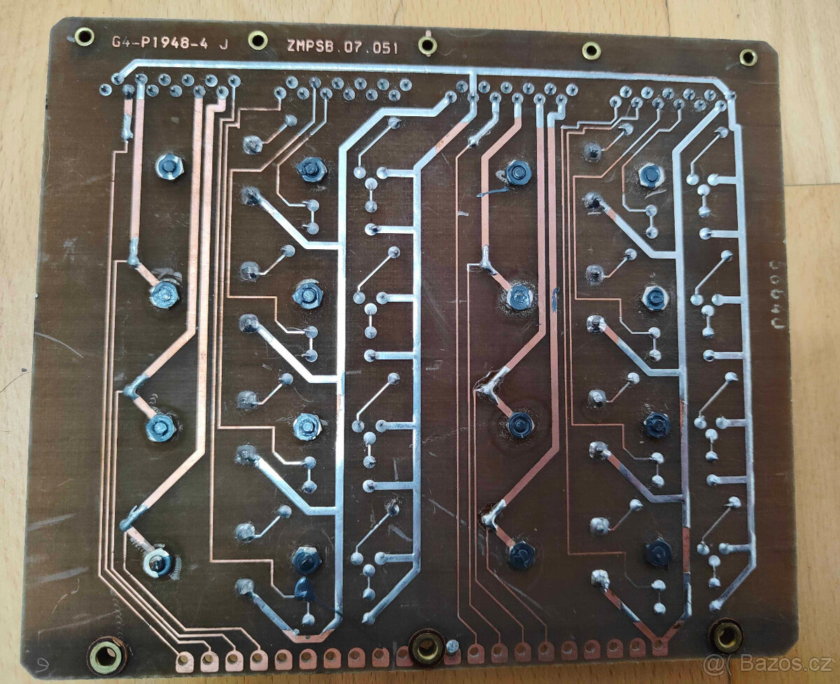 TESLA set 4ks modulových desek - RETRO ELEKTRONIKA - 6