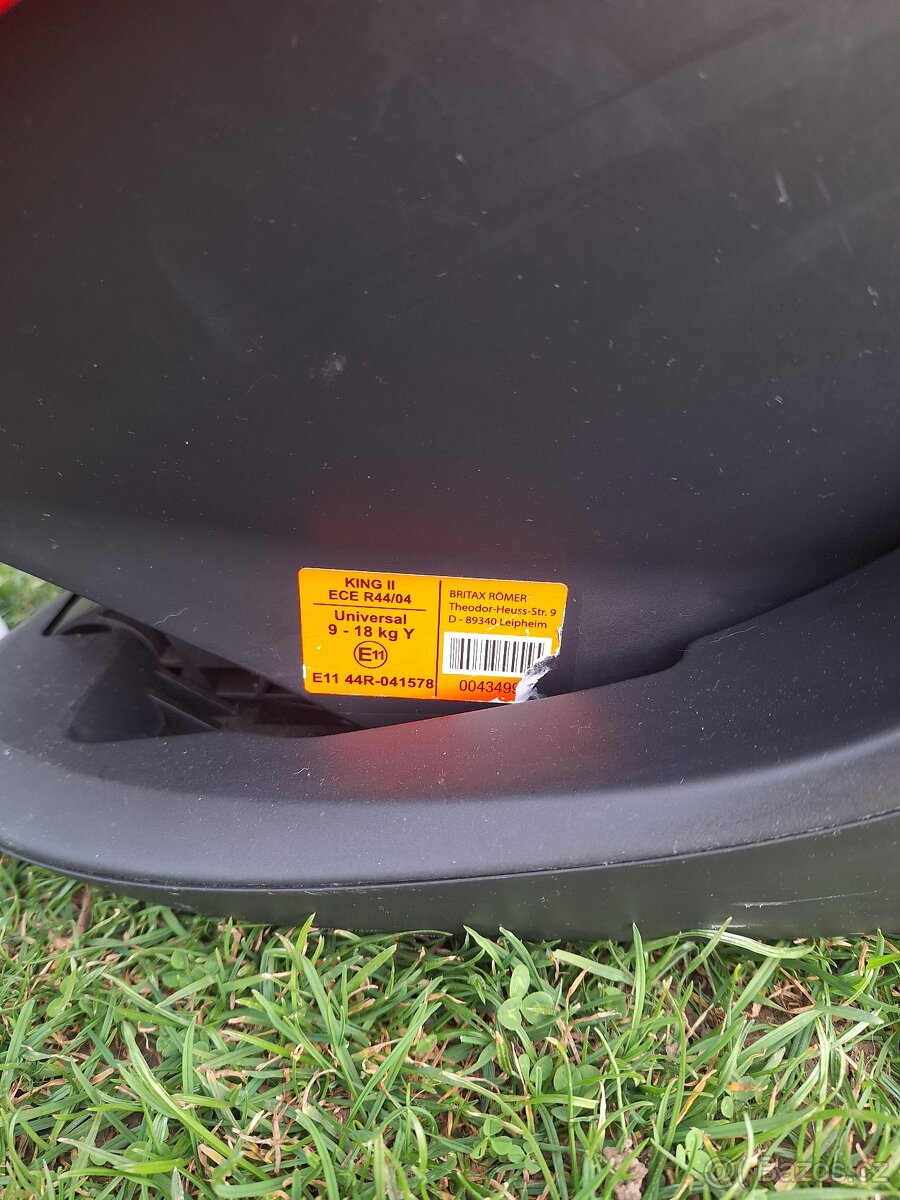 Prodám autosedačku Britax romer - 6