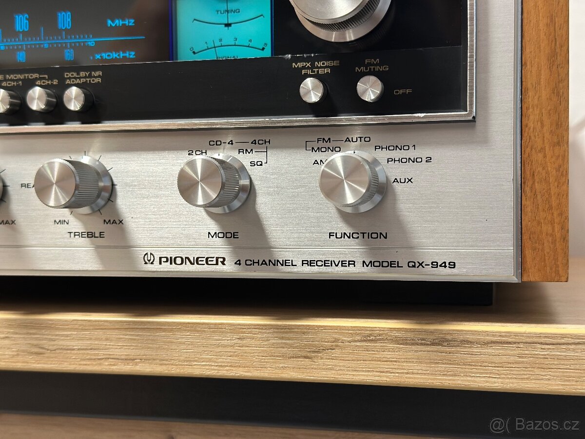 PIONEER QX-949 KVALITNÍ VINTAGE STEREO RECEIVER - 6