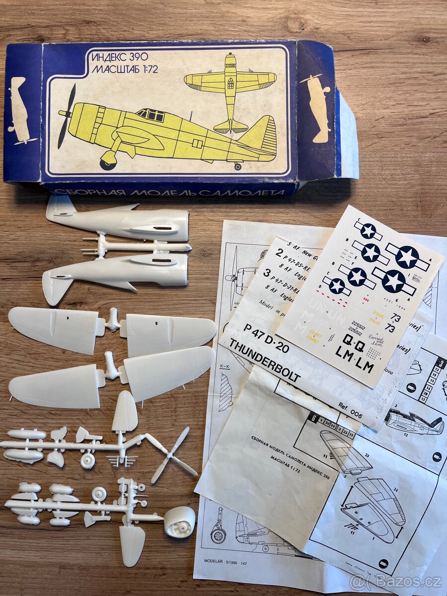 Staré plastikové modely 1/72 1/48 - 6