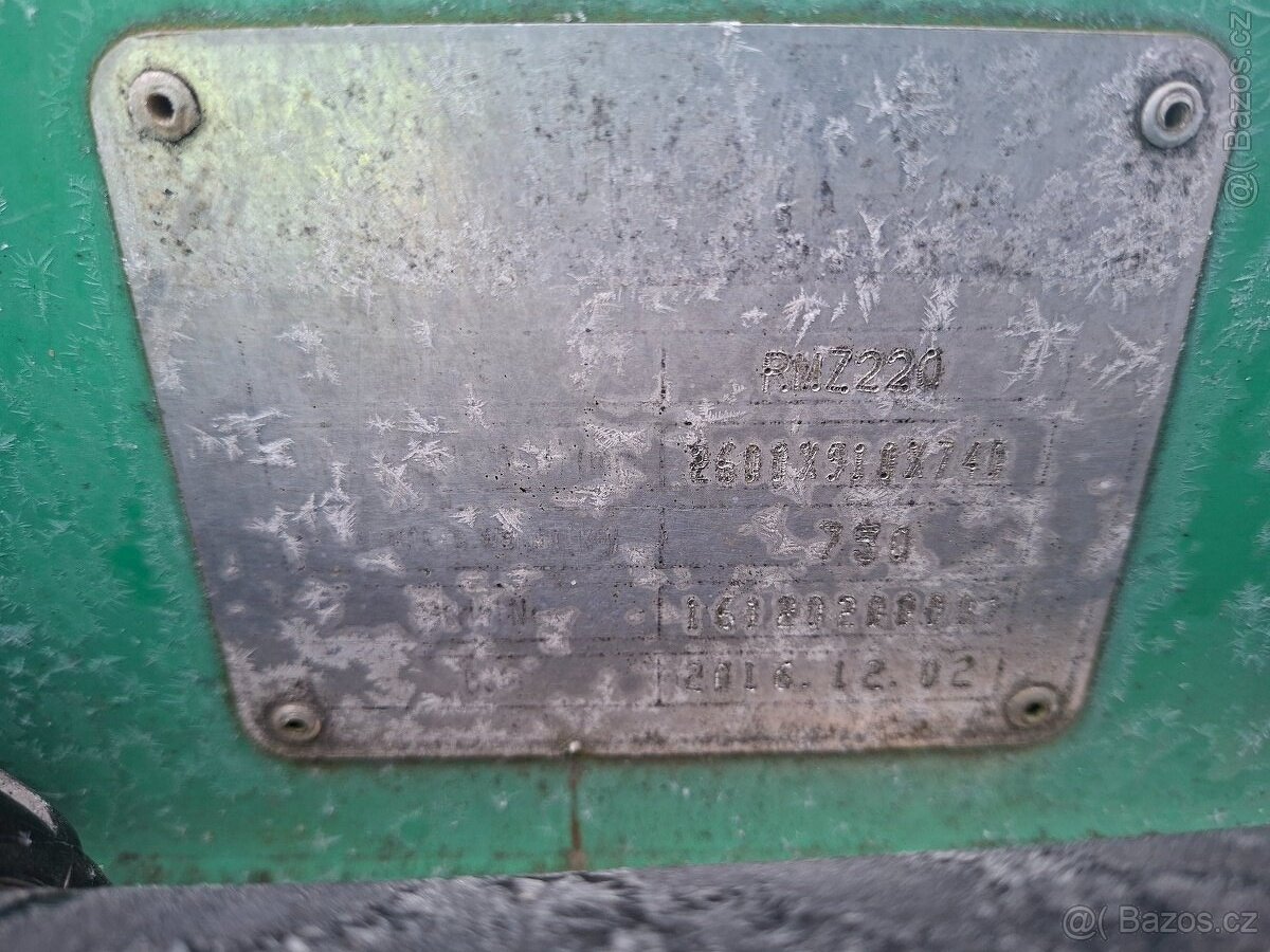 Svahový mulčovač RMZ 220 - 6