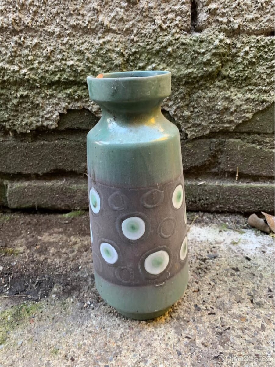 Broušené sklo a váza - 6