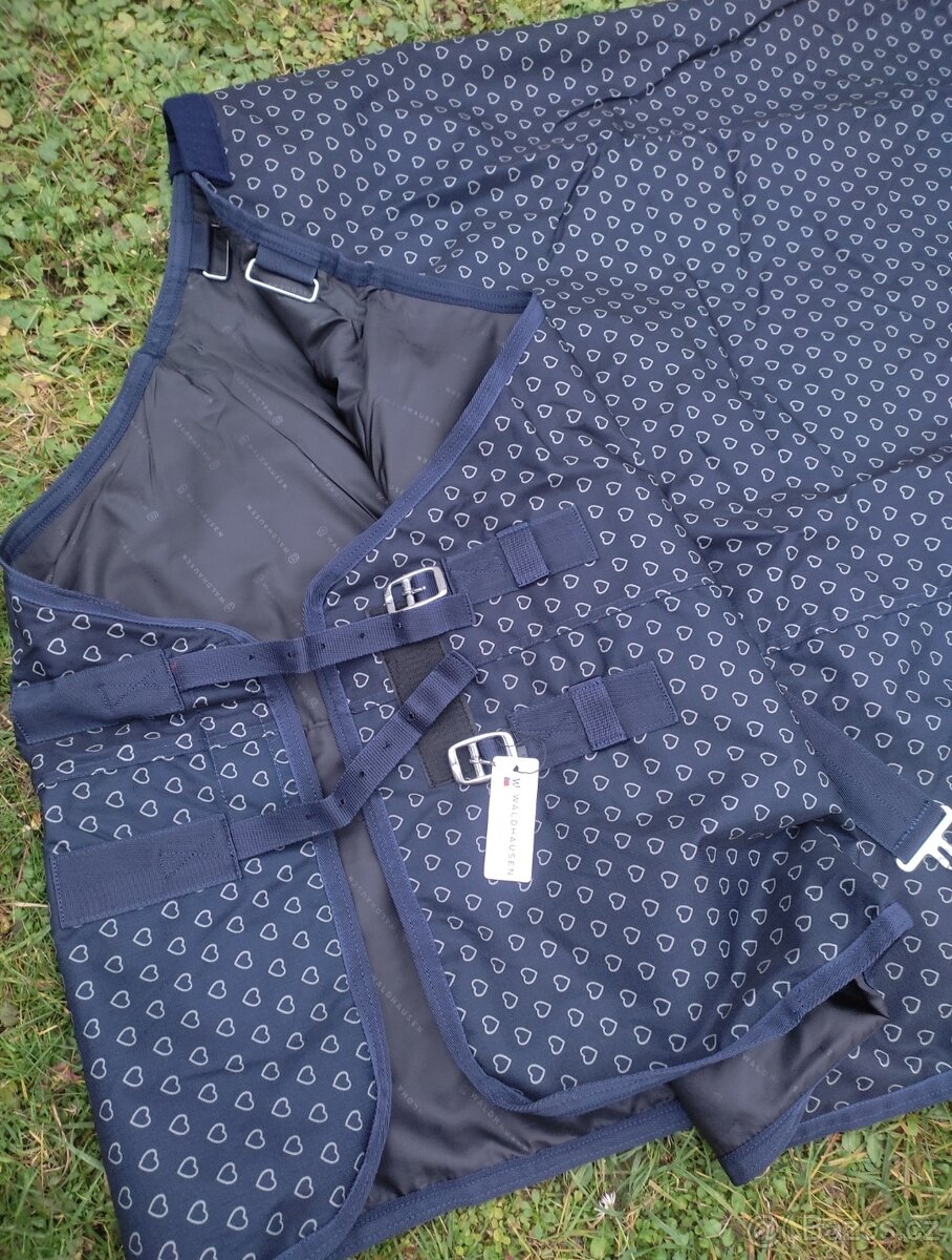 Výběhová deka Waldhausen Lucky Hearts - 6