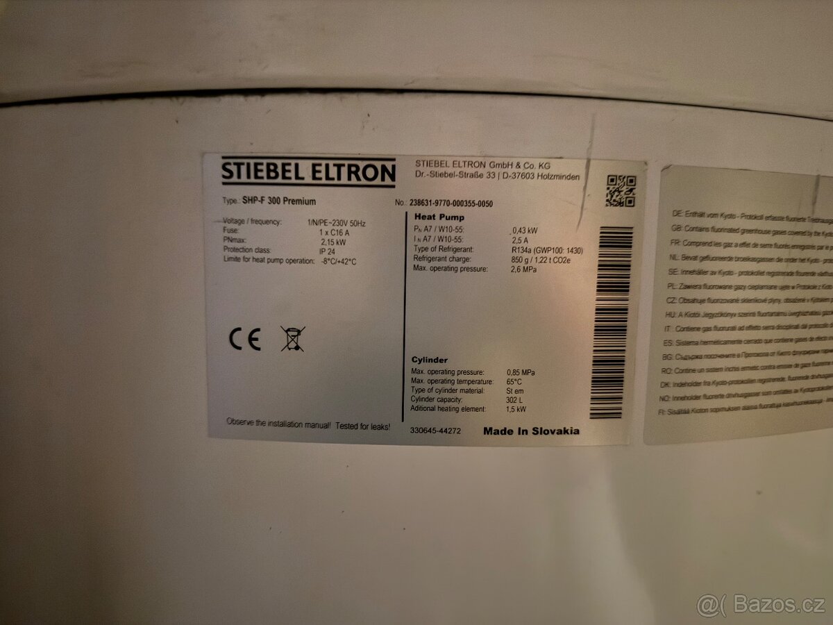 Tepelné čerpadlo na ohřev vody Stiebel Eltron - 6