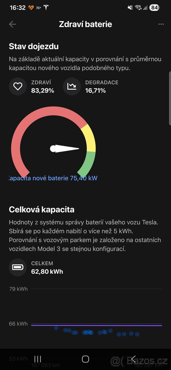 Tesla model 3 Long range, FSD, tažné, 75kwh - 6