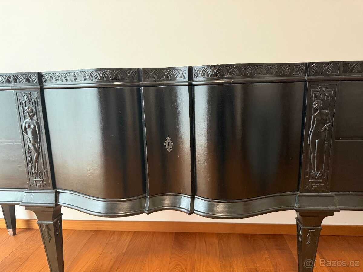 Luxusní Art Deco komoda z roku 1920 - 6