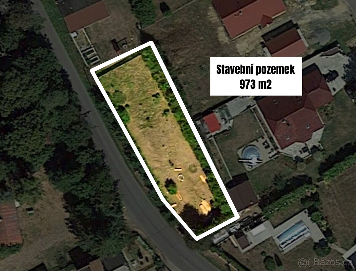 Stavební pozemek 973 m2 – Staré Sedliště, okres Tachov - 6