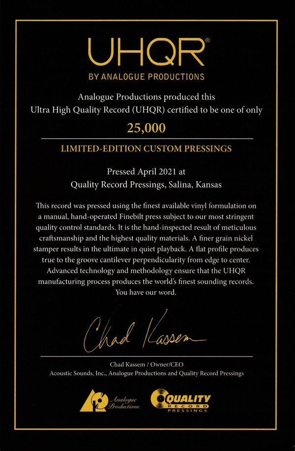 LP MILES DAVIS-Kind Of Blue UHQR - 6