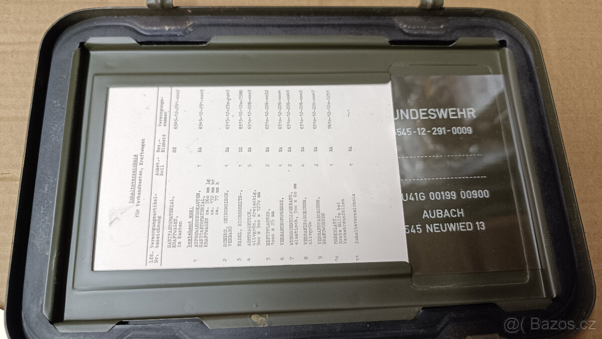 DKW Munga - orig. lekárnička, rok 1969 - 6