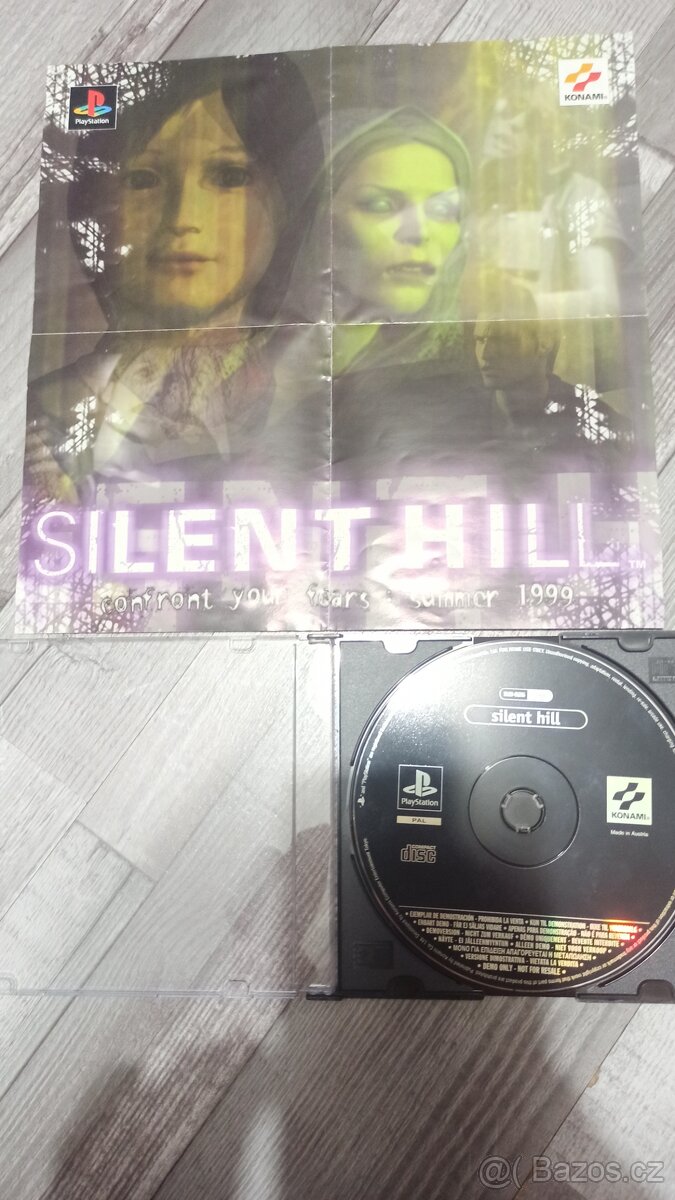 Silent Hill 1 PS1 + plakát - 6