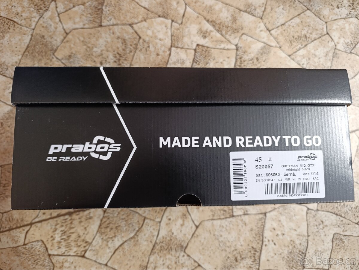 Prabos Greyman Mid GTX midnight black - 6