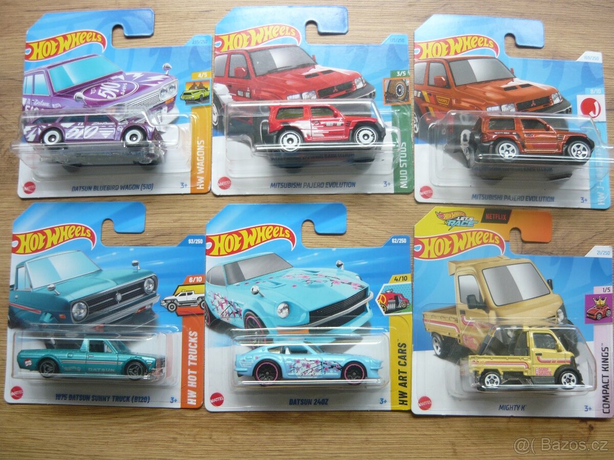 AUTÍČKA HOT WHEELS - 6