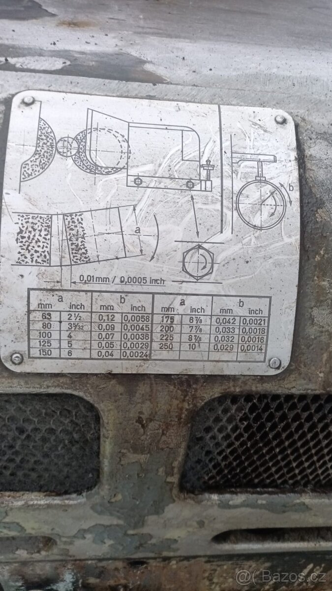 Bruska bezhrotová HARTEX 5 B - 6