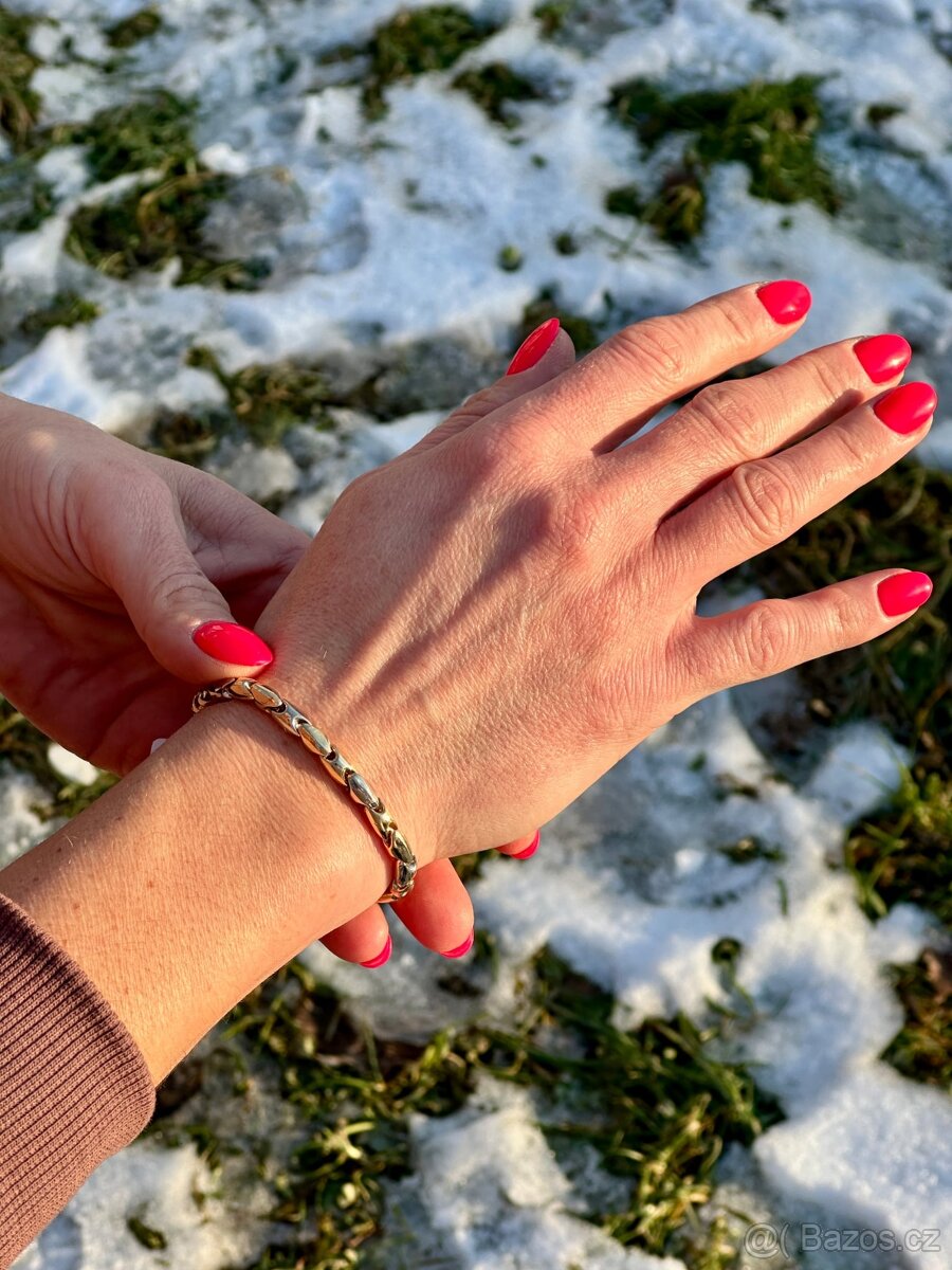 Zlatý náramek 10,36g - 6