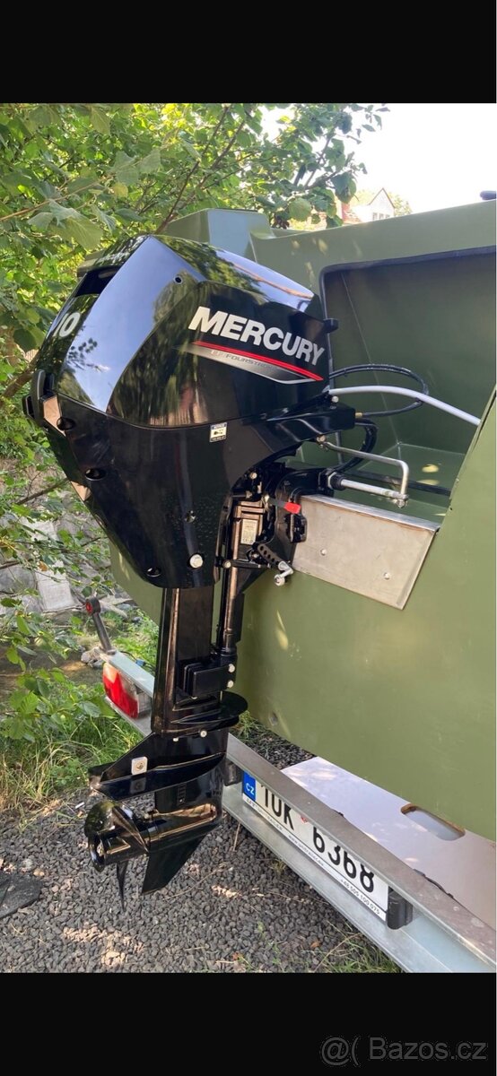 Kajutová loď Norman - motor - vozík - 6