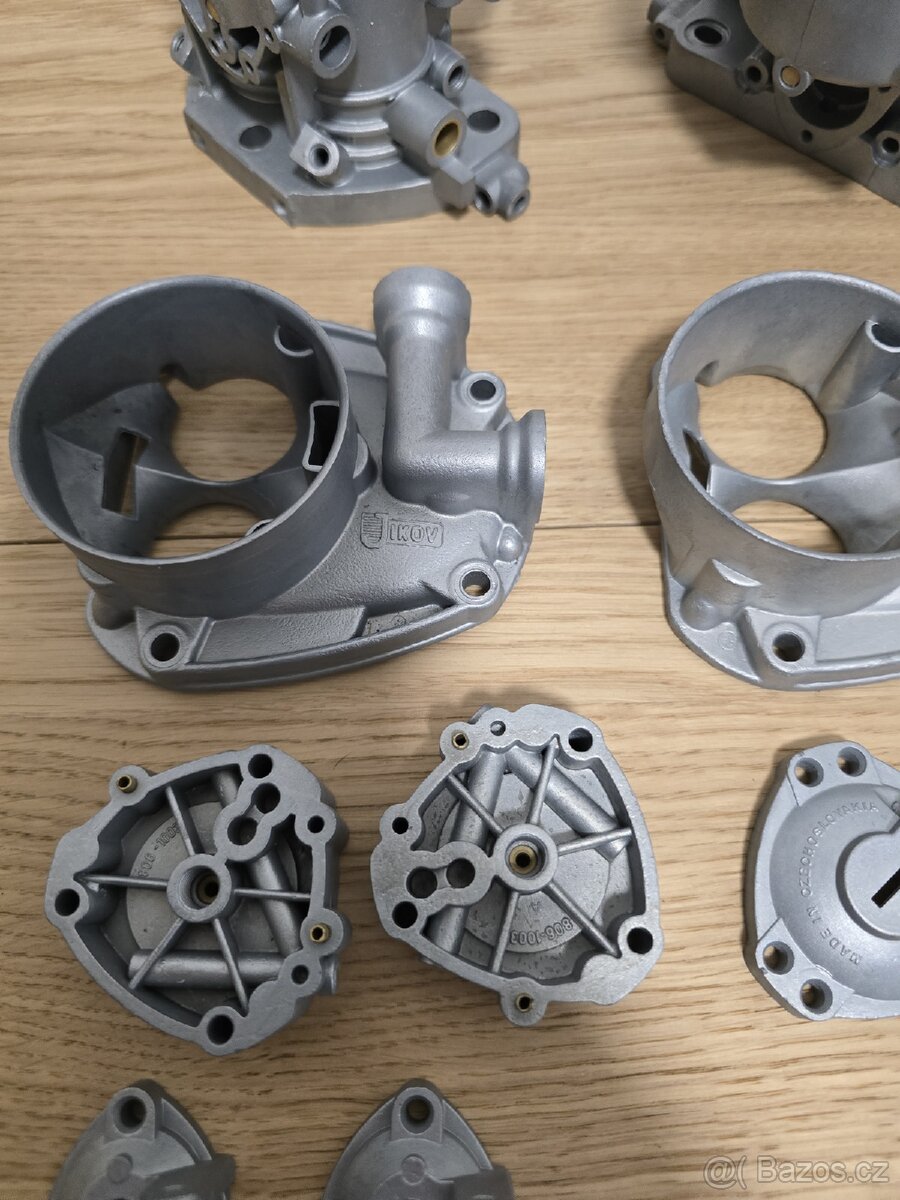 Vyčištěné těla karburátoru tatra 603 - 6