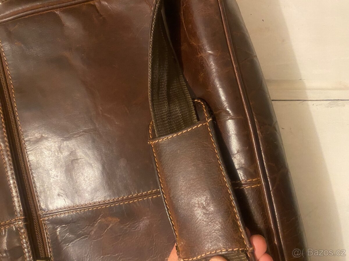 Cool kožená brašna “ Messenger Bag “ - 6