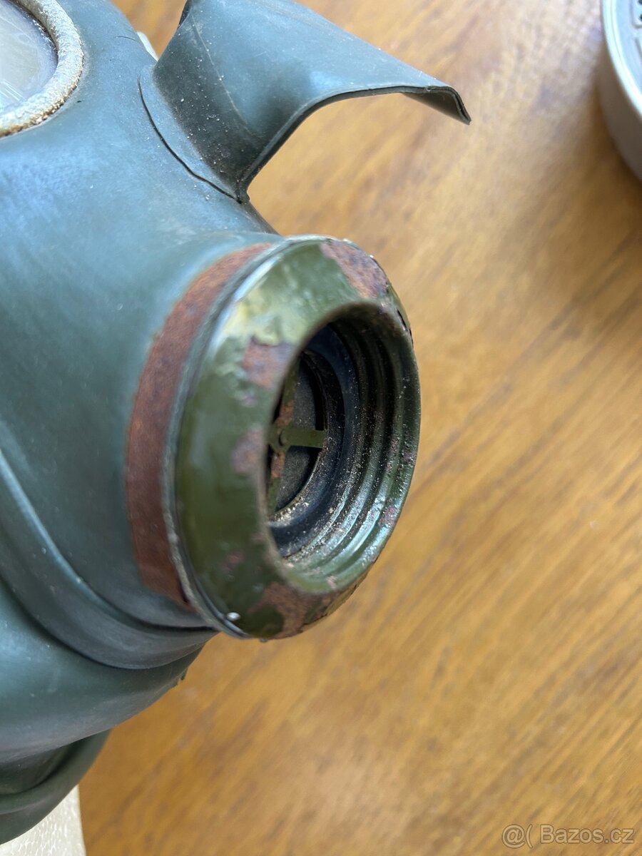 WW2 Německá Plynová Maska - 6
