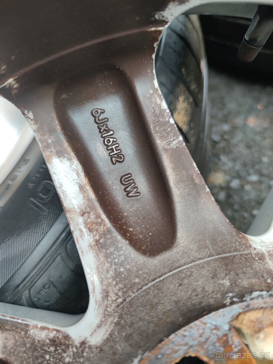 Alu kola 5x114,3 R16 205/55 - 6