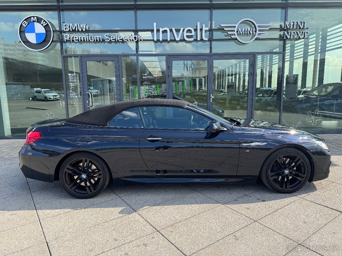 BMW 640d cabrio, 122 tis.km, původ DE - 6