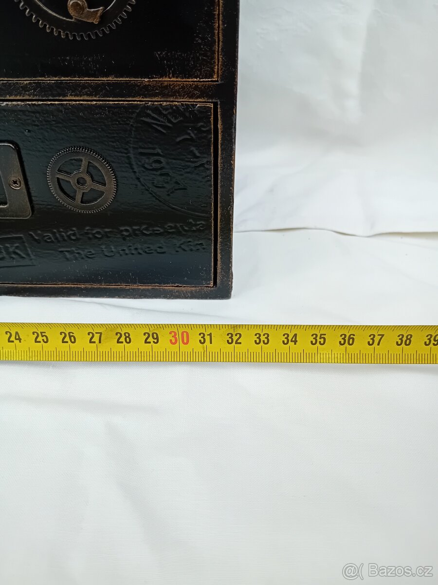 RECYCLE ART STEAMPUNK BOX 26,5 x 32 cm - 6