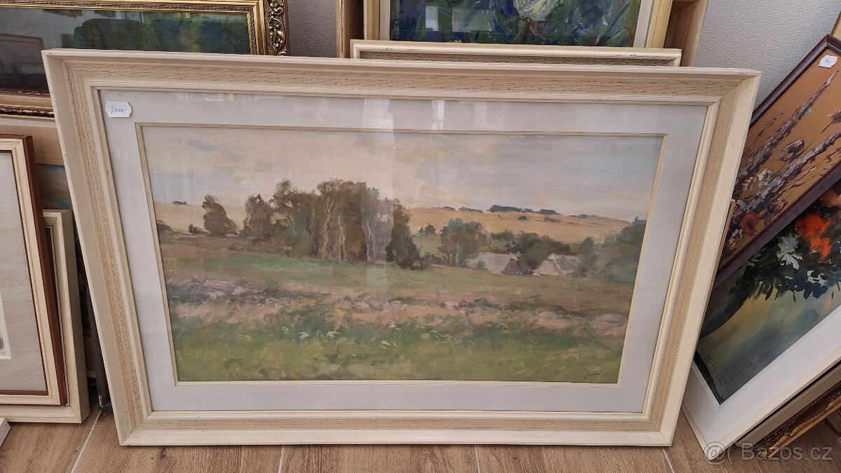 Výprodej výstavy obrazů. - 6
