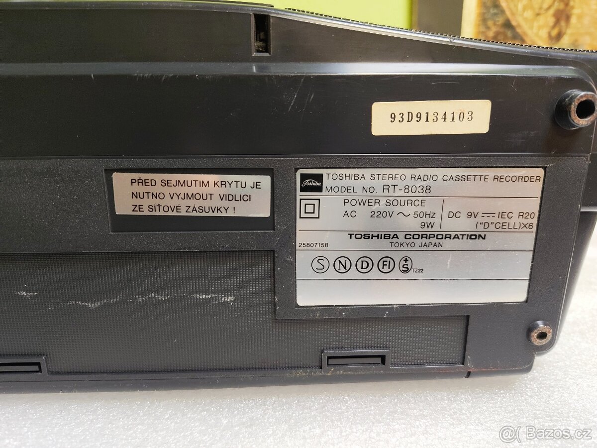 Toshiba RT 8038 - 6