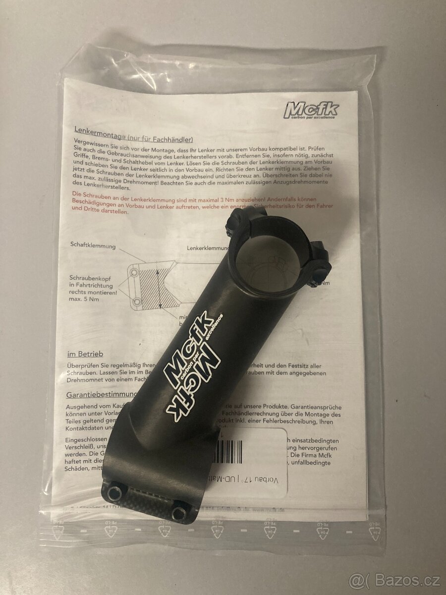 karbonový představec MCFK - 6