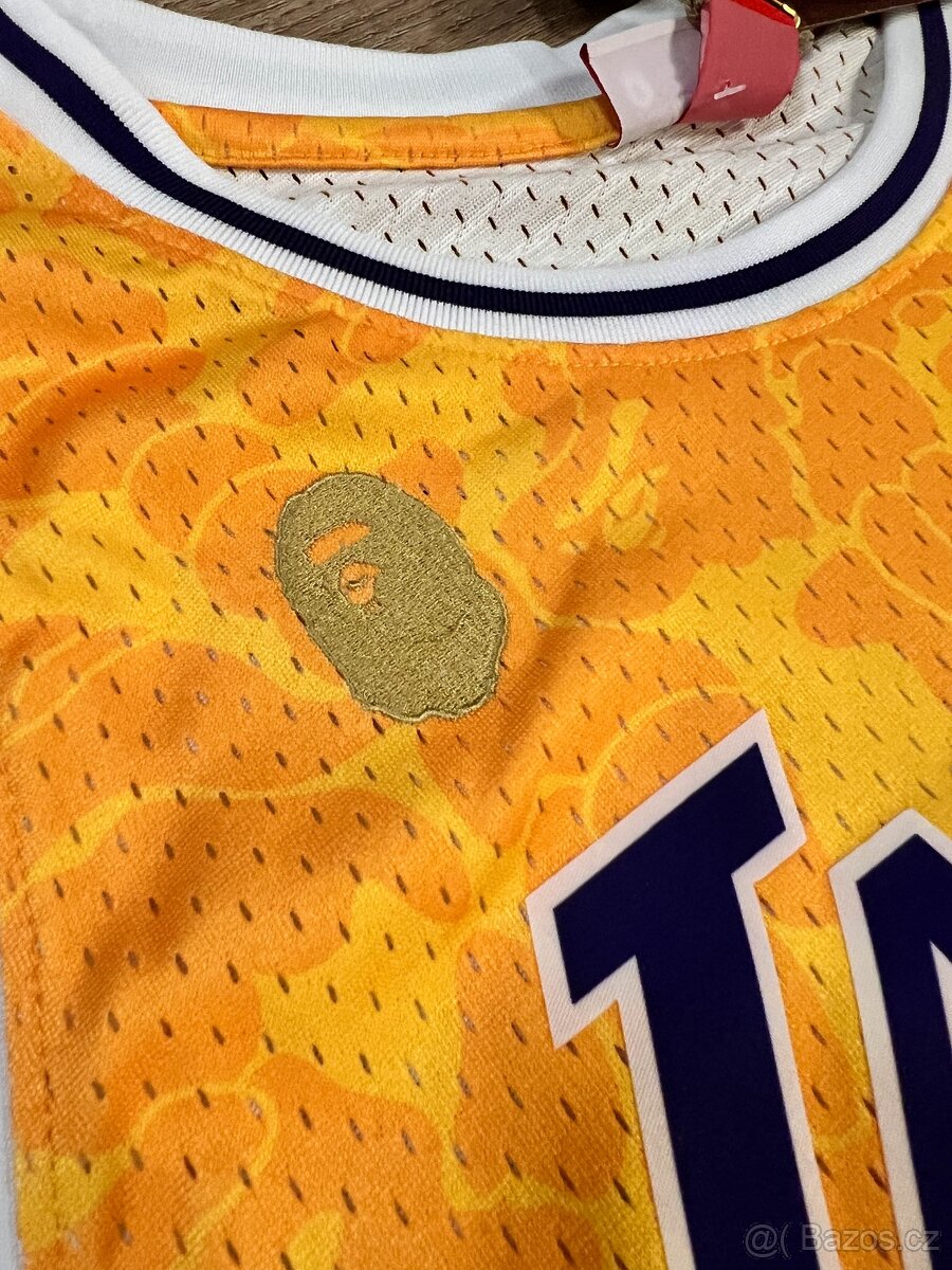 Mitchell & Ness dres BAPE x Lakers yellow XL - 6
