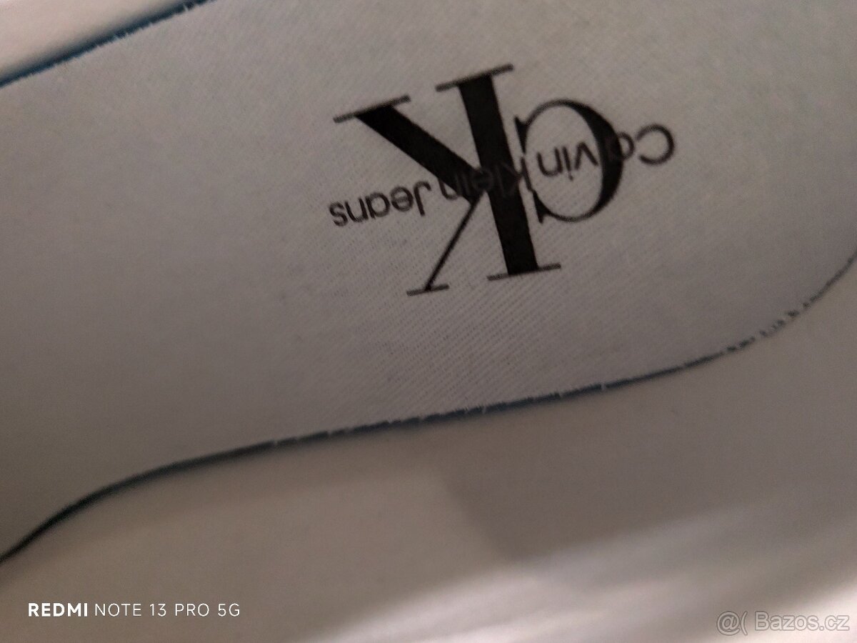 CALVIN KLEIN Jeans biele tenisky - 6