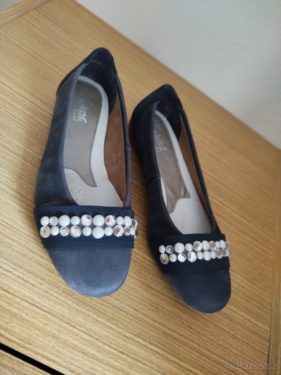 Baleríny Rieker, velikost 38 - 6