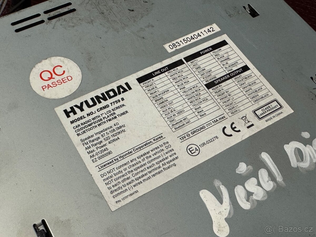 Autorádio 1din / retro, kazetové , youngtimer - 6