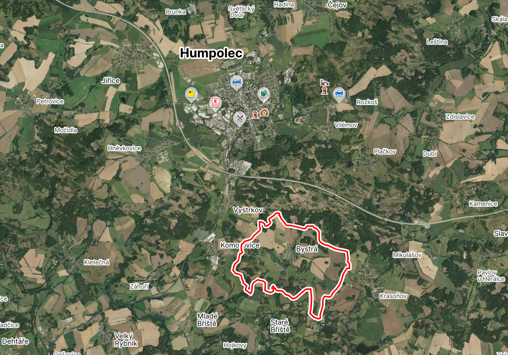 Prodej stavebního pozemku Bystrá - 6