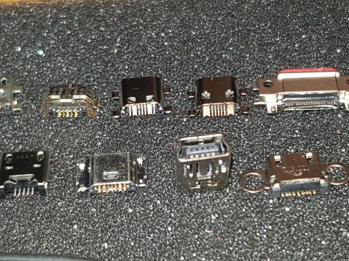 micro USB napajecí konektory - 6