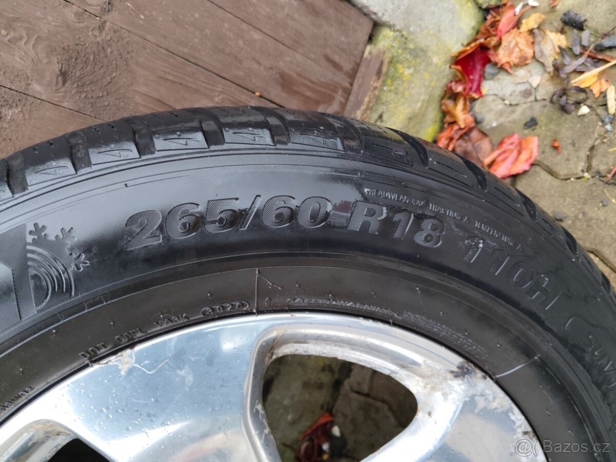 Jeep Grand Cherokee sada kol 18" 265/60R18 - 6