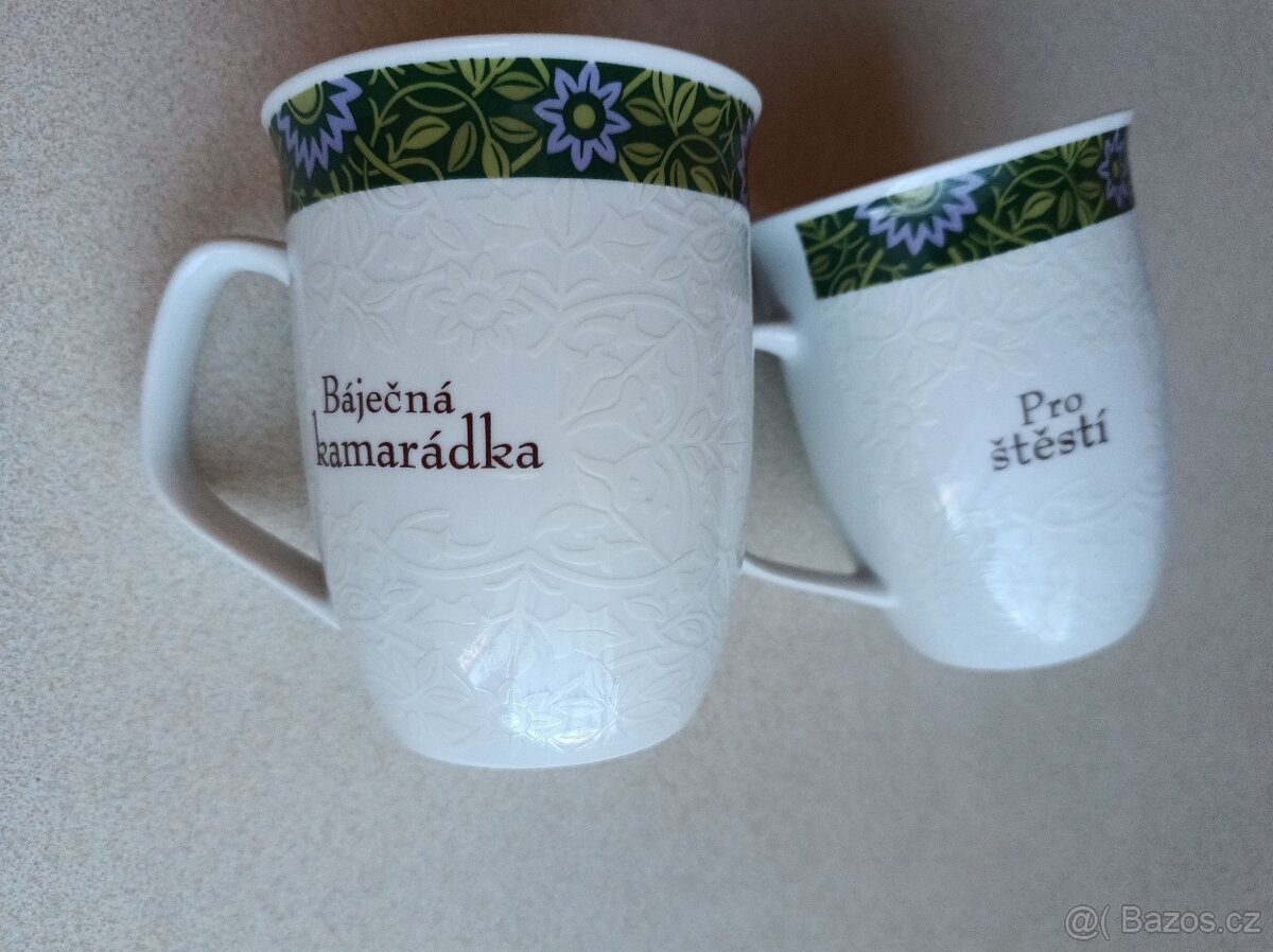 Porcelánové hrnky, hrníčky - i jednotlivě. - 6