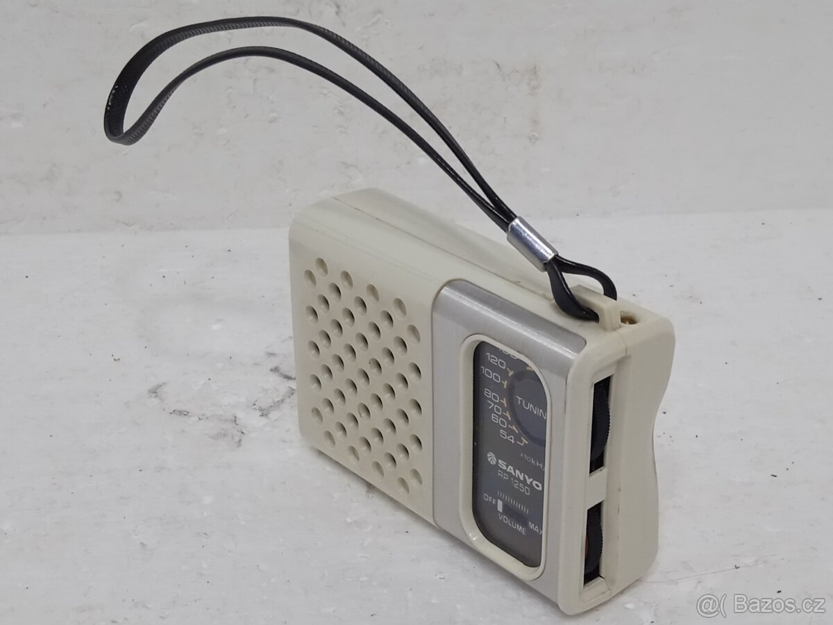 Sanyo RP 1250 - Tranzistorové rádio Japan - 6