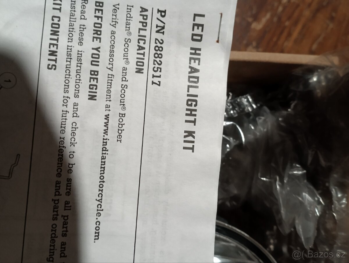 Lampy na moto indian - 6