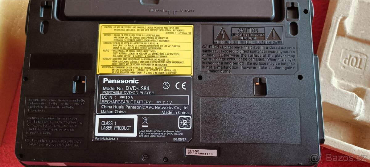 DVD přenosné Panasonic - 6