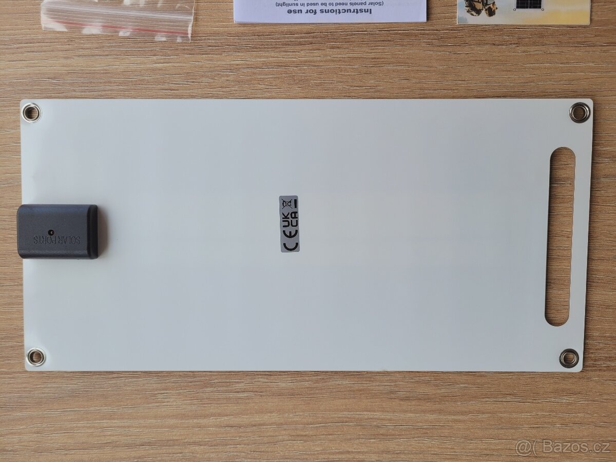 Solární panel 10W přenosný s USB portem - NOVÝ - 6