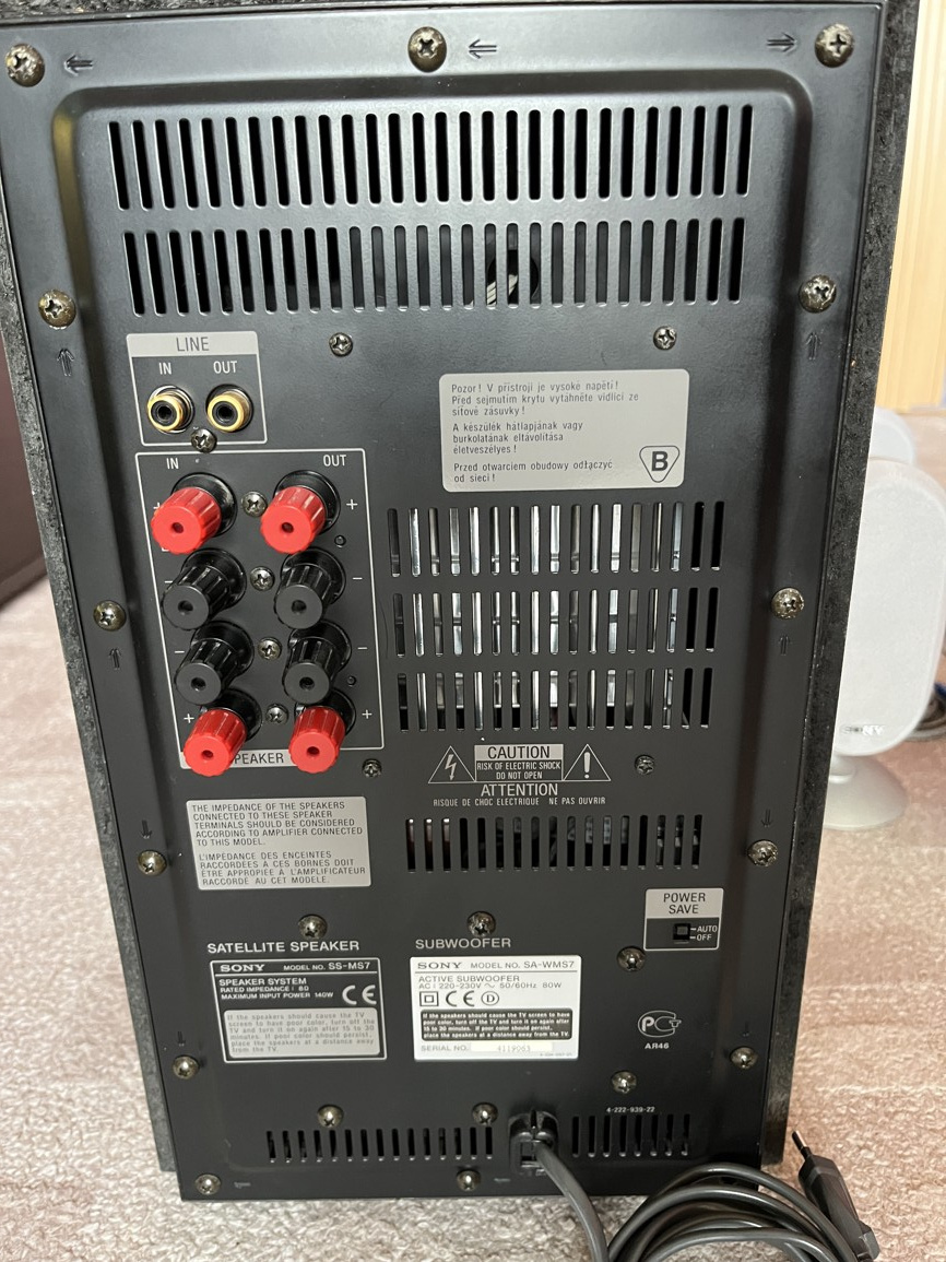 Reproduktory Sony Pascal - 6