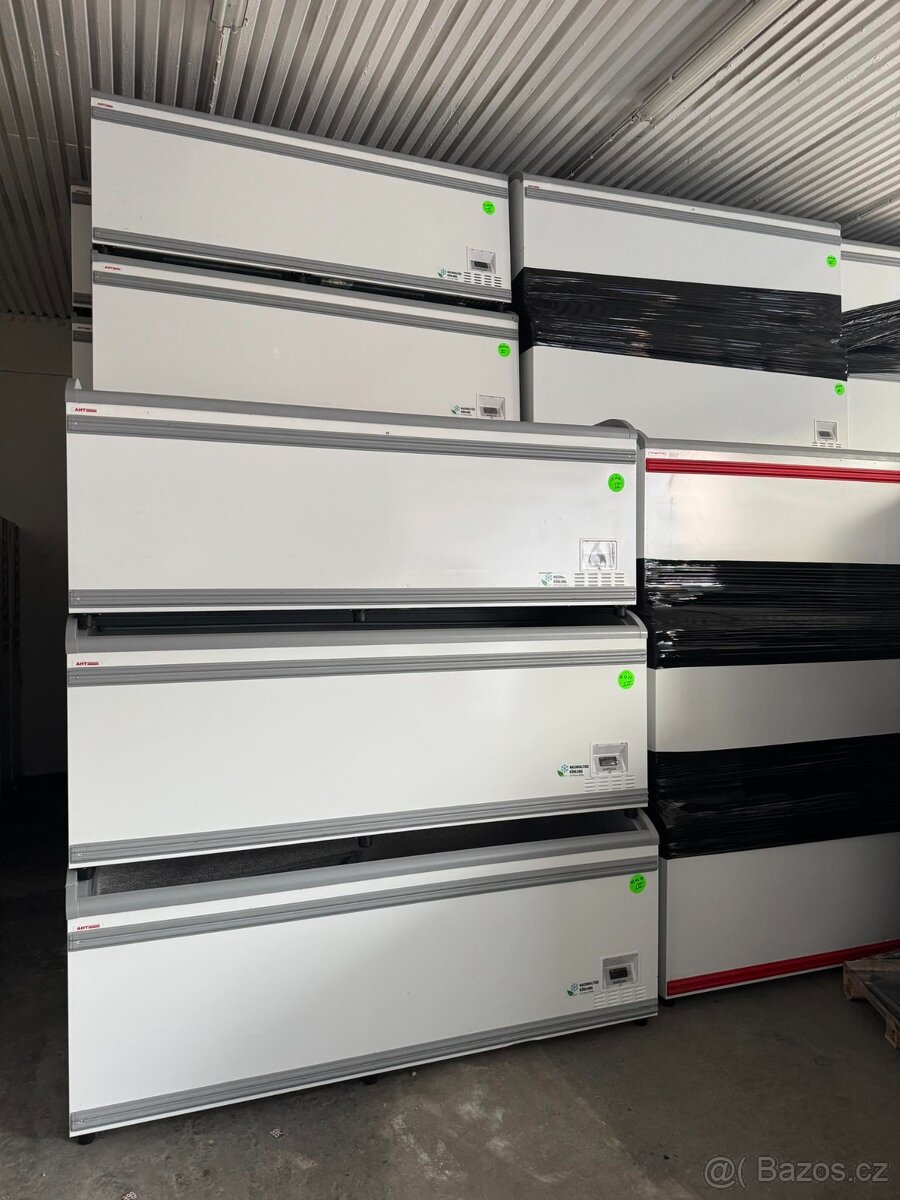 Prosklený pultový mrazák AHT 210x85x85cm - 6