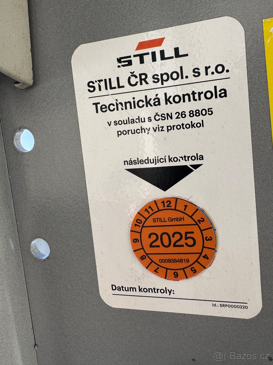 Elektrický VZV Still RX 60-25 r.v. 2019 s pozicionérem - 6